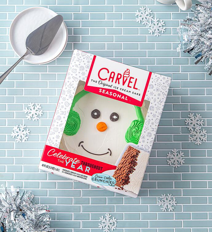 Carvel® Snowman Ice Cream Cake